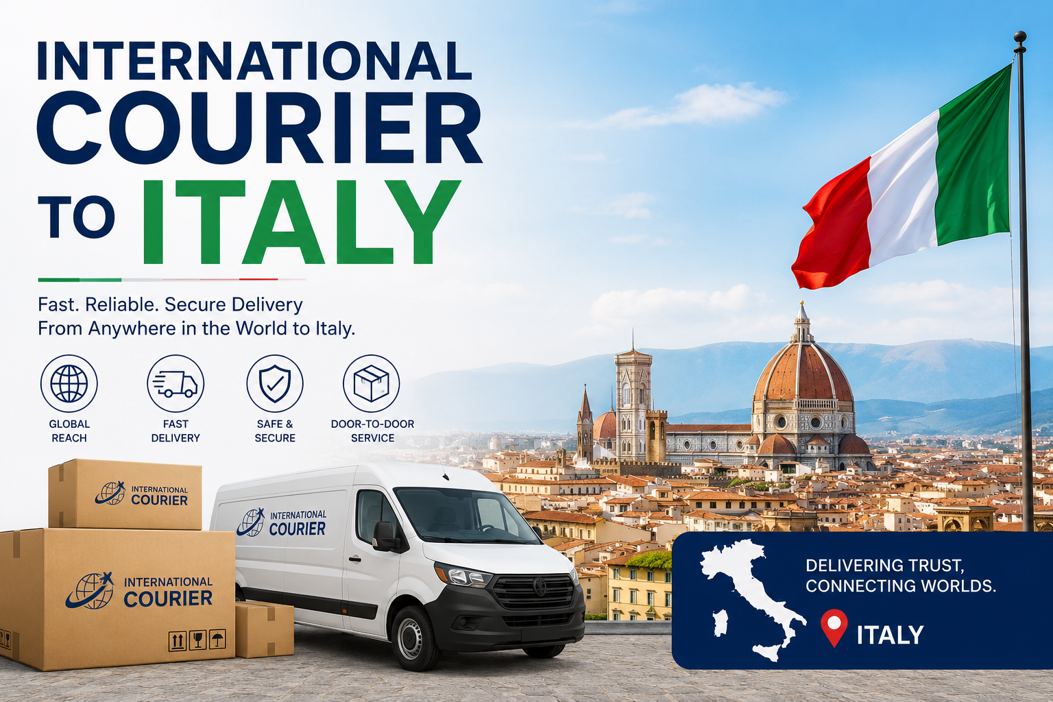 International Courier to Dubai from India